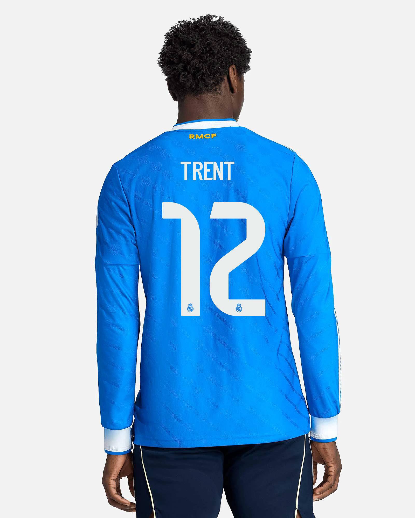 Camiseta manga larga 3ª Real Madrid 2025/2026 Authentic Trent - Fútbol Factory