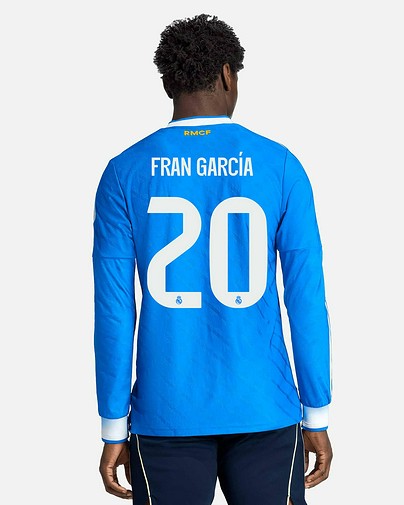 Camiseta manga larga 3ª Real Madrid 2025/2026 Authentic Fran García
