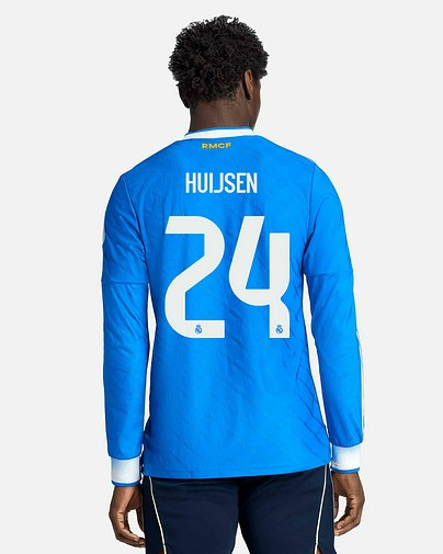 Camiseta manga larga 3ª Real Madrid 2025/2026 Authentic Huijsen