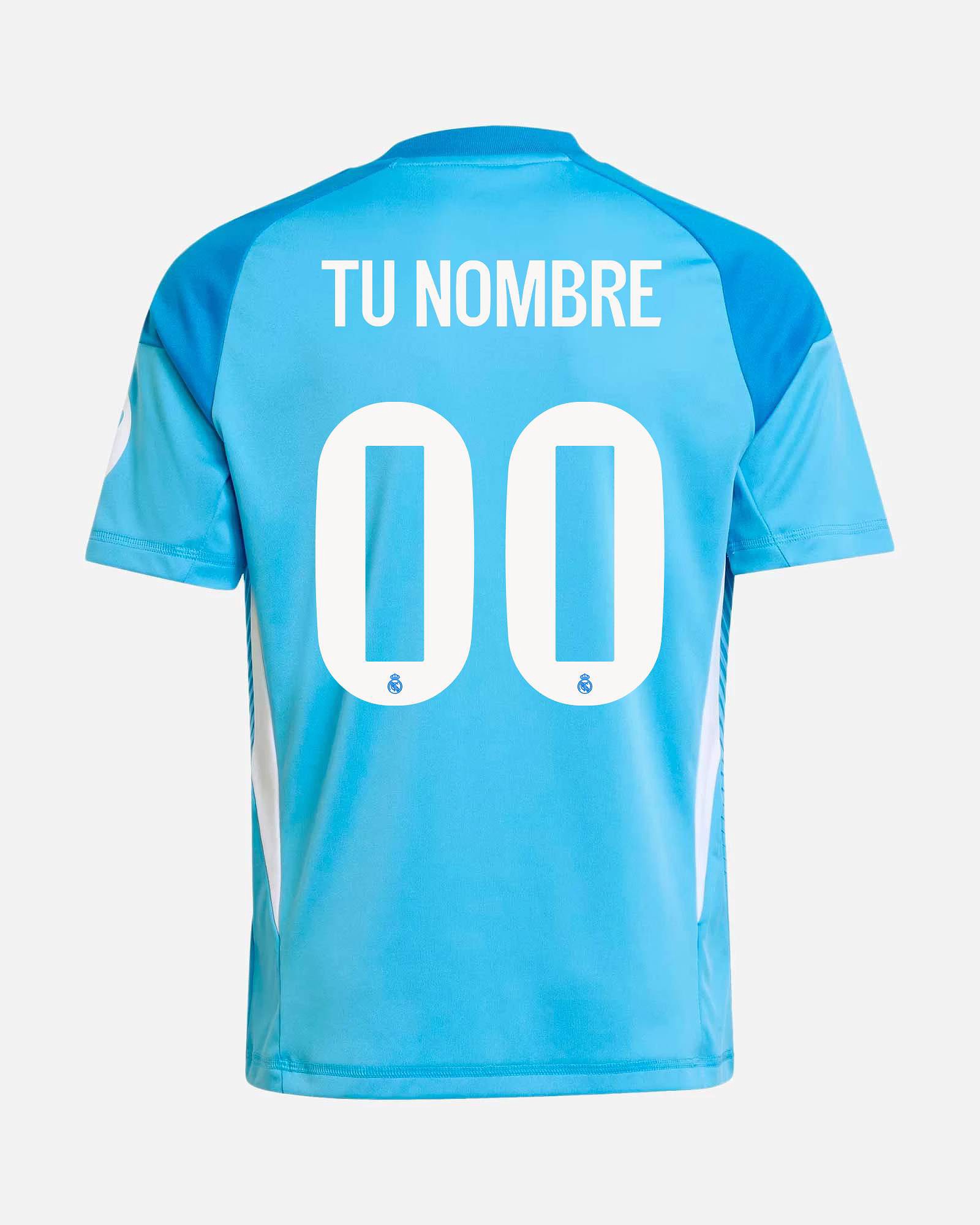 Camiseta de portero 1ª Real Madrid 2025/2026 Personalizado - Fútbol Factory