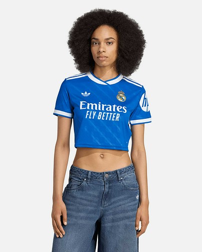 Camiseta 3ª Real Madrid 2025/2026 Cropped