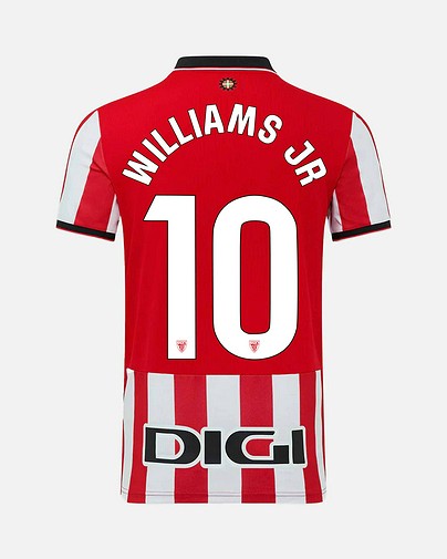 Camiseta 1ª Athletic Club 2025/2026 Williams JR