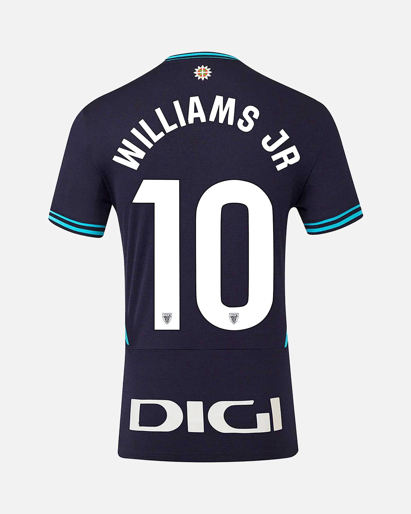 Camiseta 2ª Athletic Club 2025/2026 Williams JR - Fútbol Factory