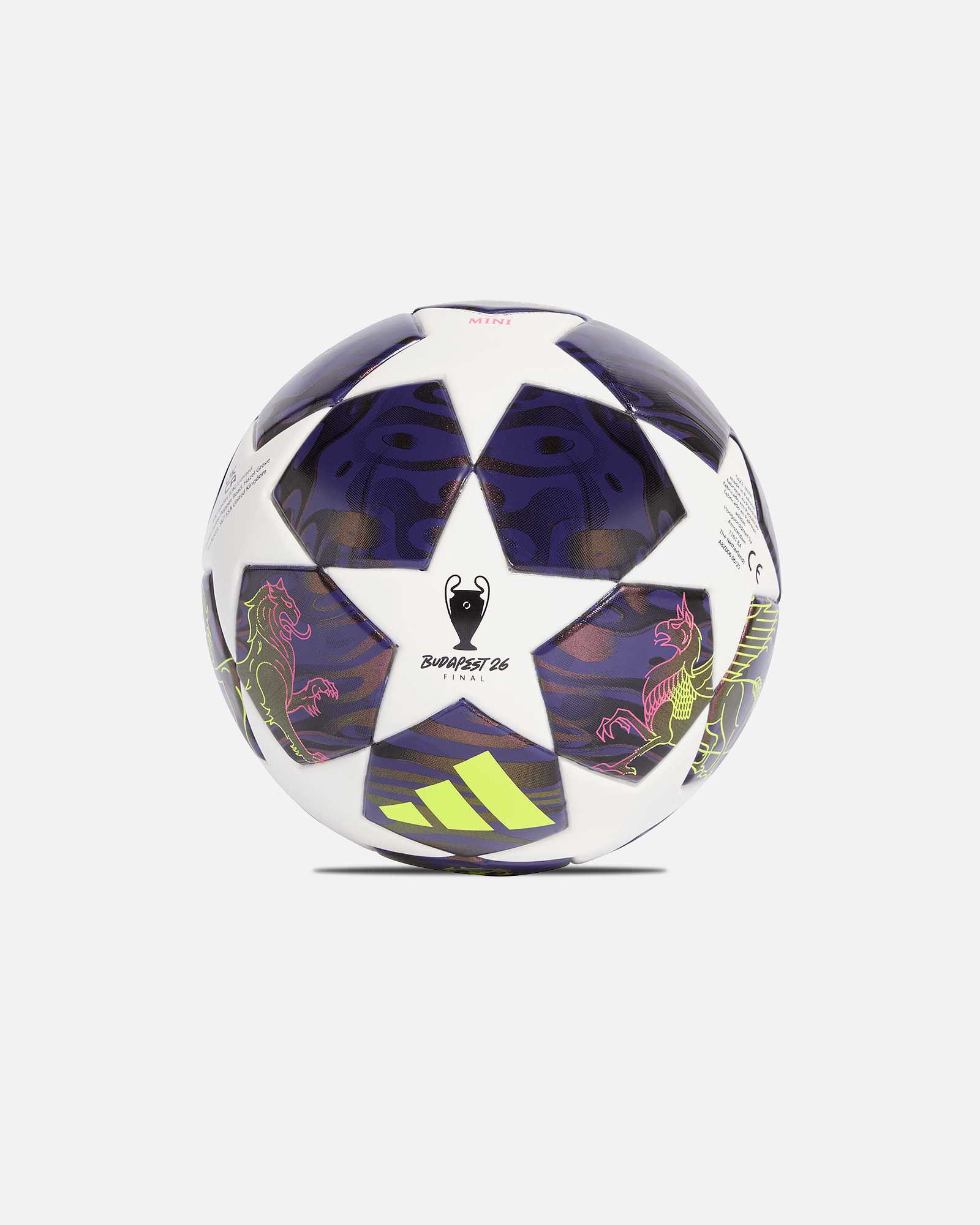 Mini balón adidas Champions League Final 2025/2026 - Fútbol Factory