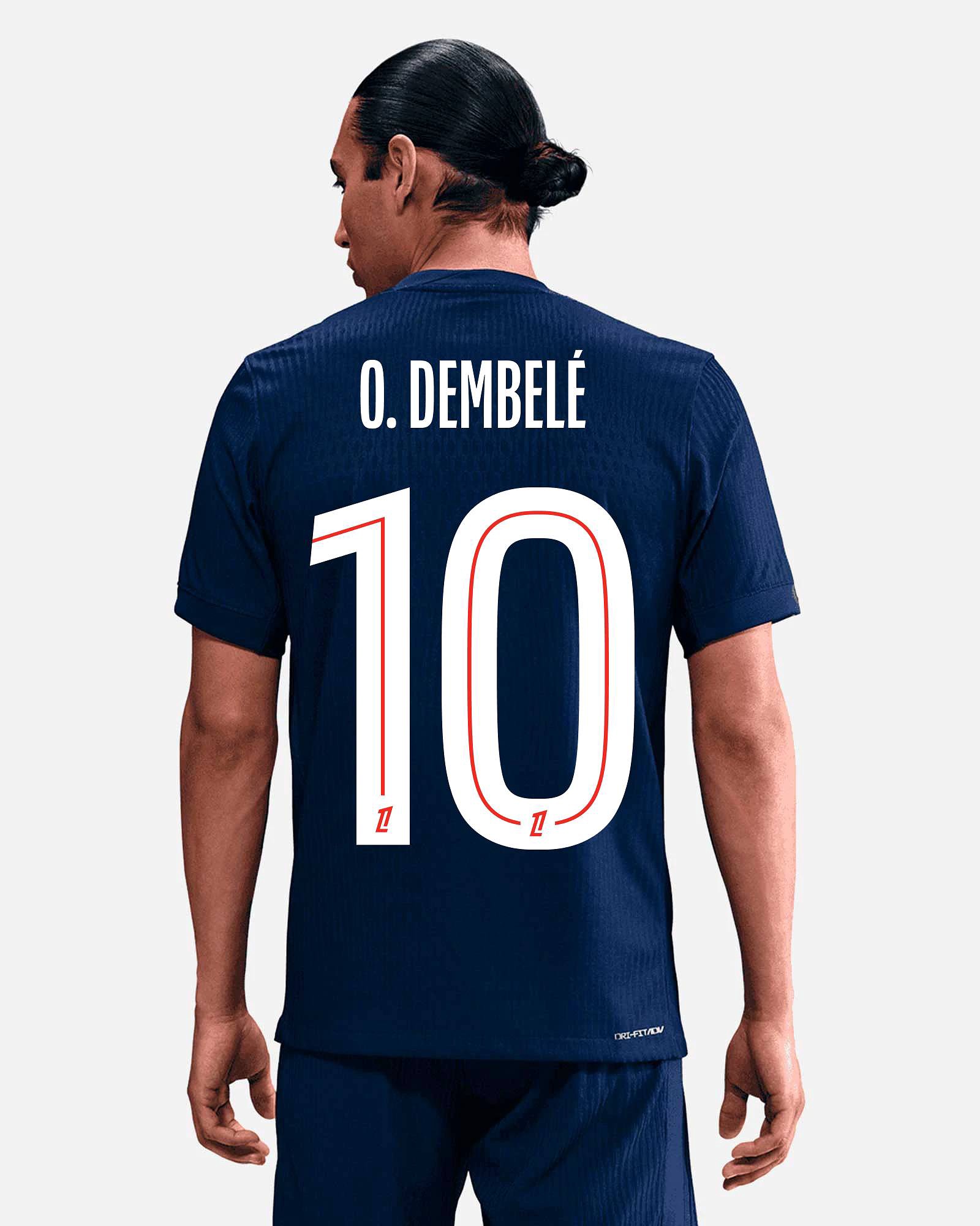 Camiseta 1ª PSG 2025/2026 Match O. Dembelé - Fútbol Factory