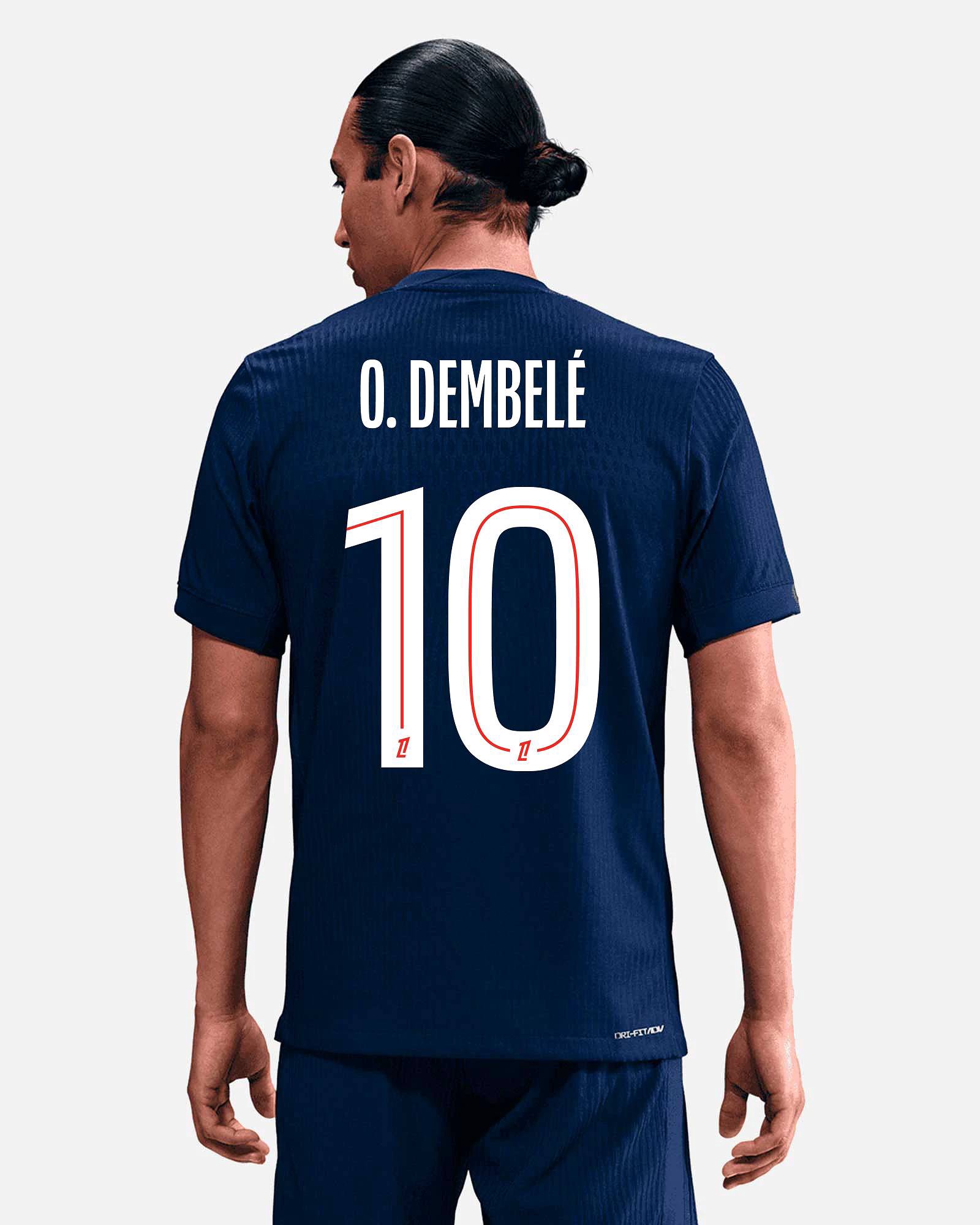 Camiseta 1ª PSG 2025/2026 Match O. Dembelé Camiseta 1ª PSG 2025/2026 Match O. Dembelé - Fútbol Factory