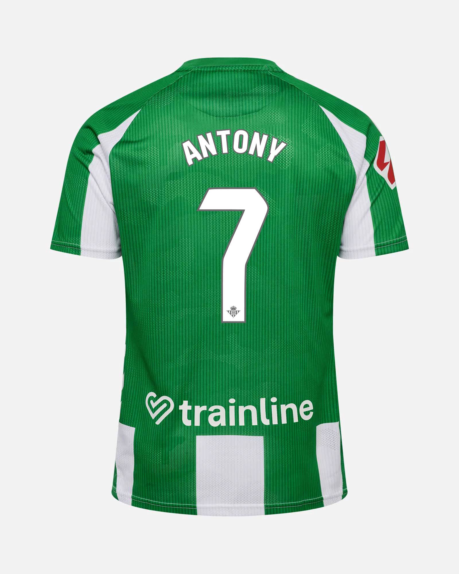 Camiseta 1ª Real Betis 2025/2026 Antony - Fútbol Factory