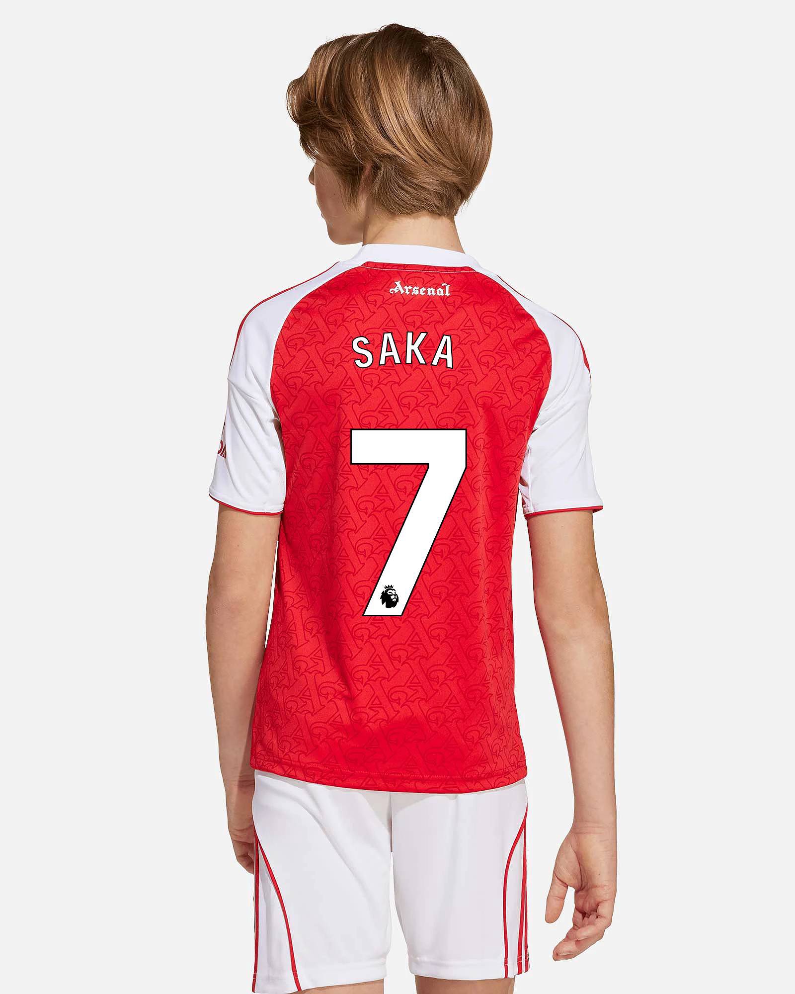 Camiseta 1ª Arsenal FC 2025/2026 Saka - Fútbol Factory
