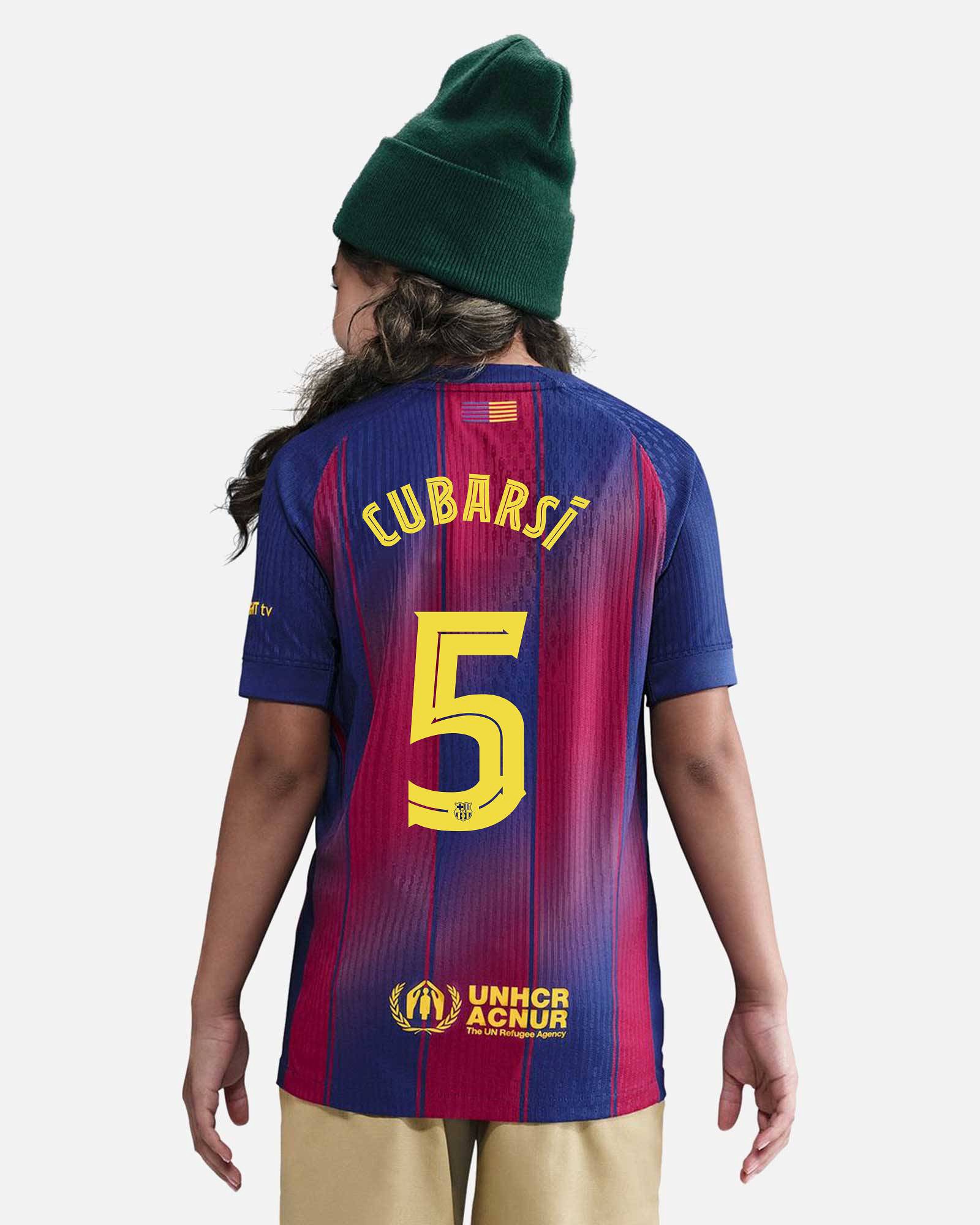 Camiseta 1ª FC Barcelona 2025/2026 Match Cubarsí - Fútbol Factory