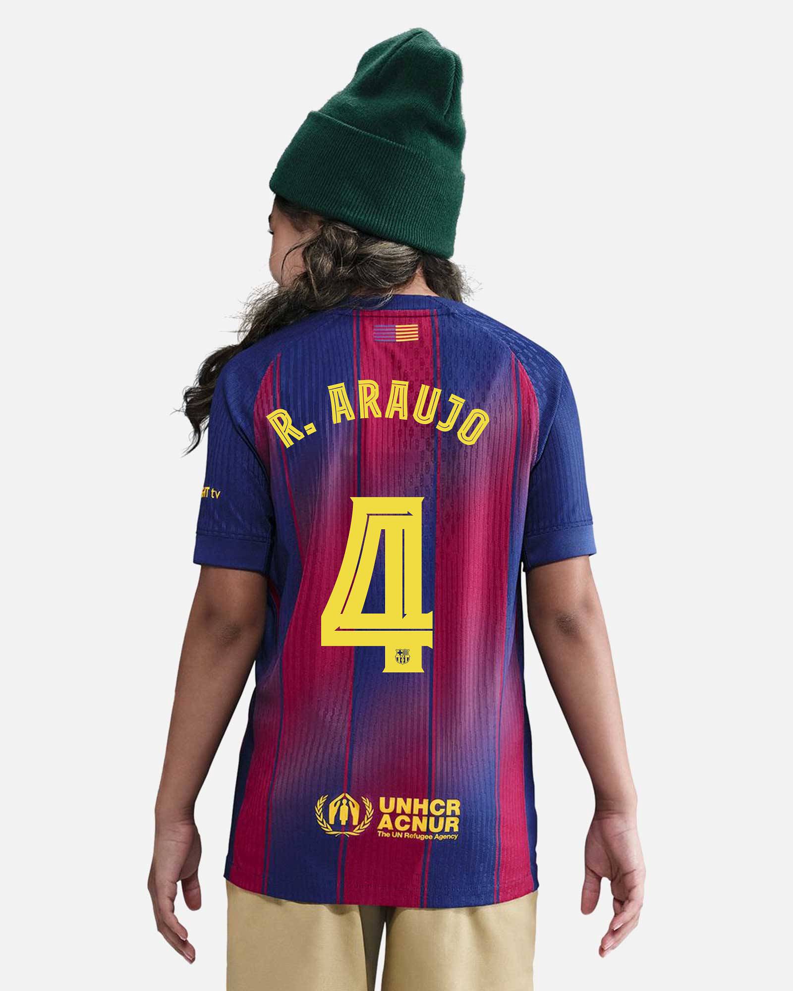 Camiseta 1ª FC Barcelona 2025/2026 Match Araujo - Fútbol Factory
