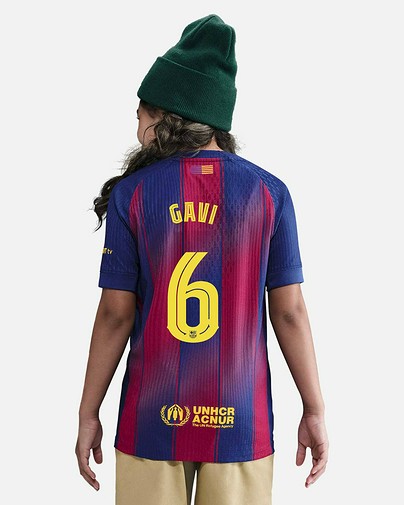 Camiseta 1ª FC Barcelona 2025/2026 Match Gavi