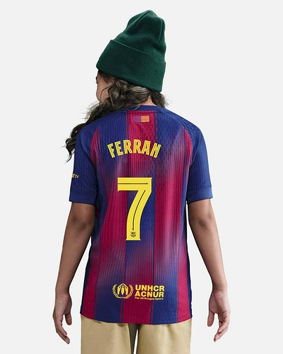 Camiseta 1ª FC Barcelona 2025/2026 Match Ferran