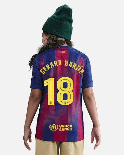 Camiseta 1ª FC Barcelona 2025/2026 Match Gerard Martín