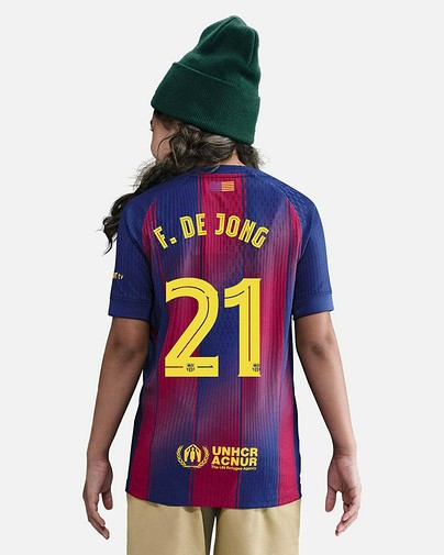 Camiseta 1ª FC Barcelona 2025/2026 Match F. De Jong