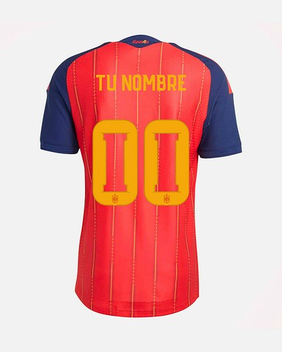 Camiseta 1ª España Mundial 2026 Authentic Personalizado