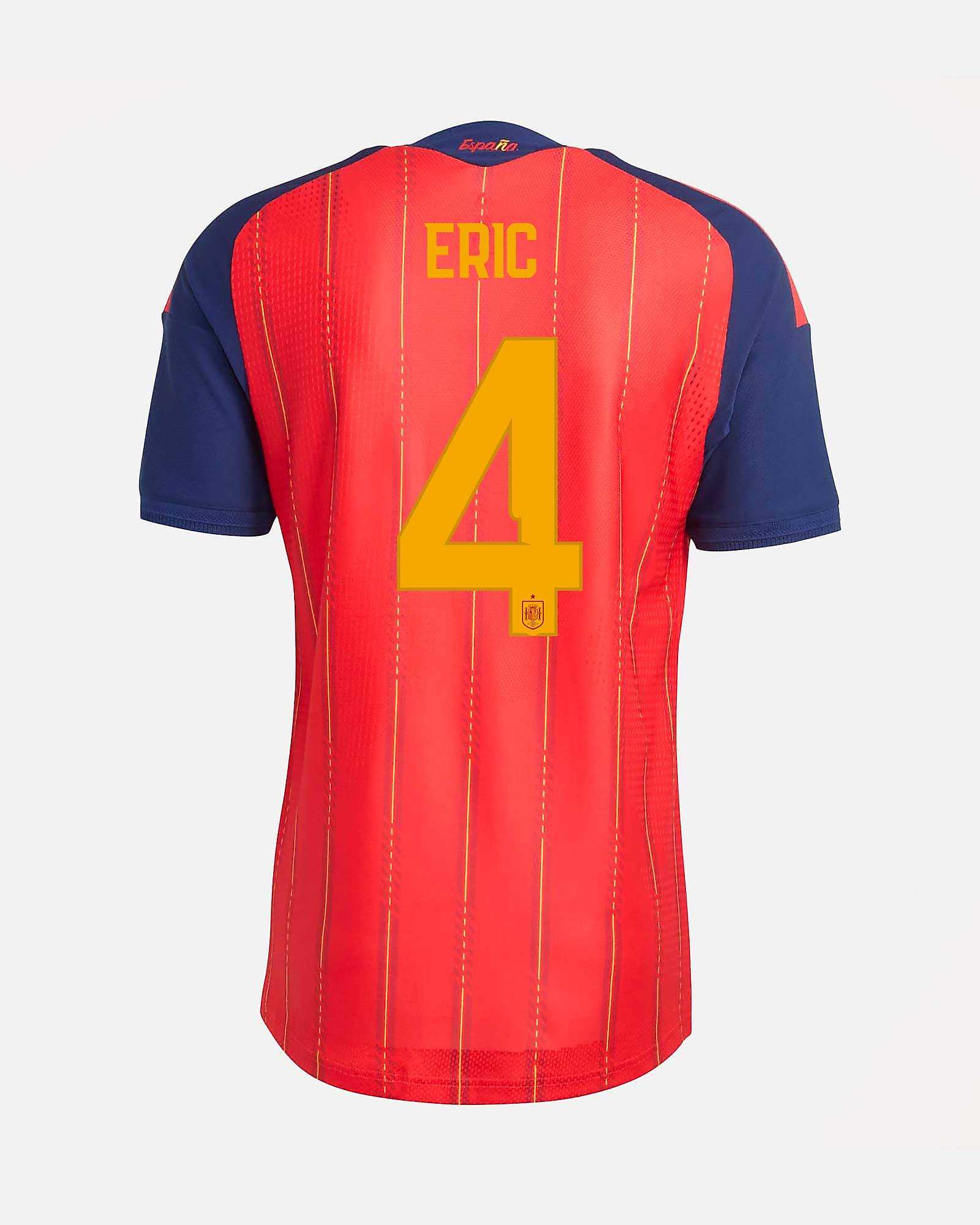 Camiseta 1ª España Mundial 2026 Authentic Eric Camiseta 1ª España Mundial 2026 Authentic Eric - Fútbol Factory