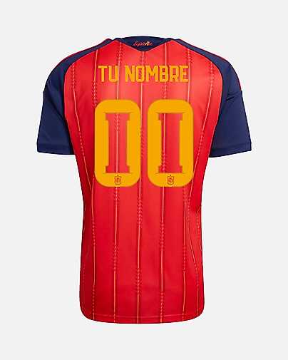 Camiseta 1ª España Mundial 2026 Personalizado