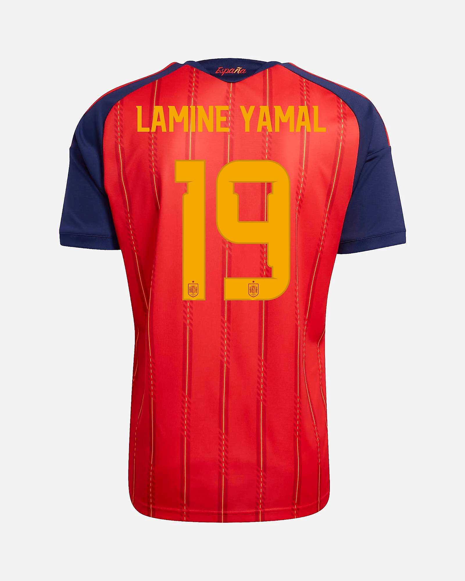 Camiseta 1ª España Mundial 2026 Lamine Yamal Camiseta 1ª España Mundial 2026 Lamine Yamal - Fútbol Factory