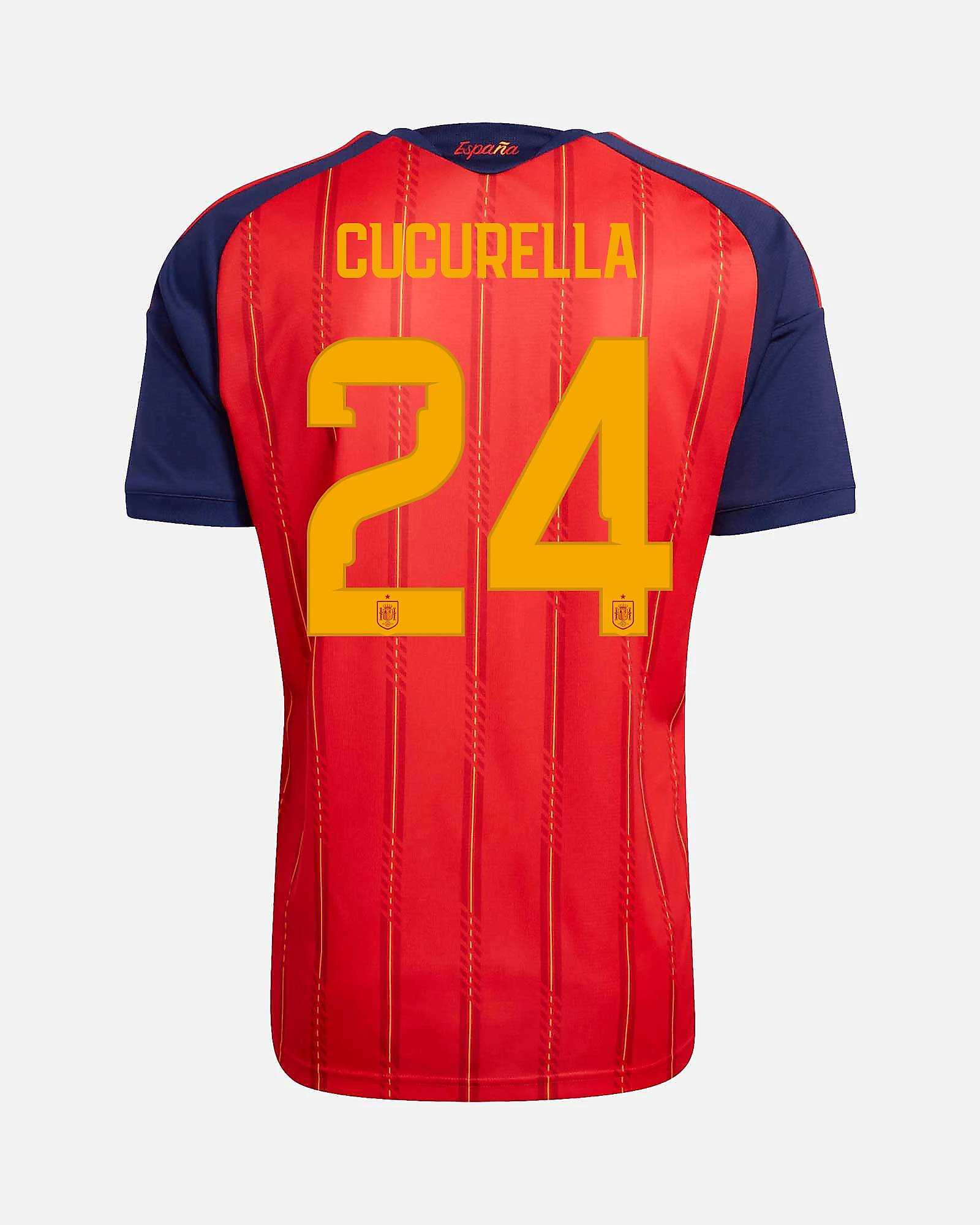 Camiseta 1ª España Mundial 2026 Cucurella Camiseta 1ª España Mundial 2026 Cucurella - Fútbol Factory