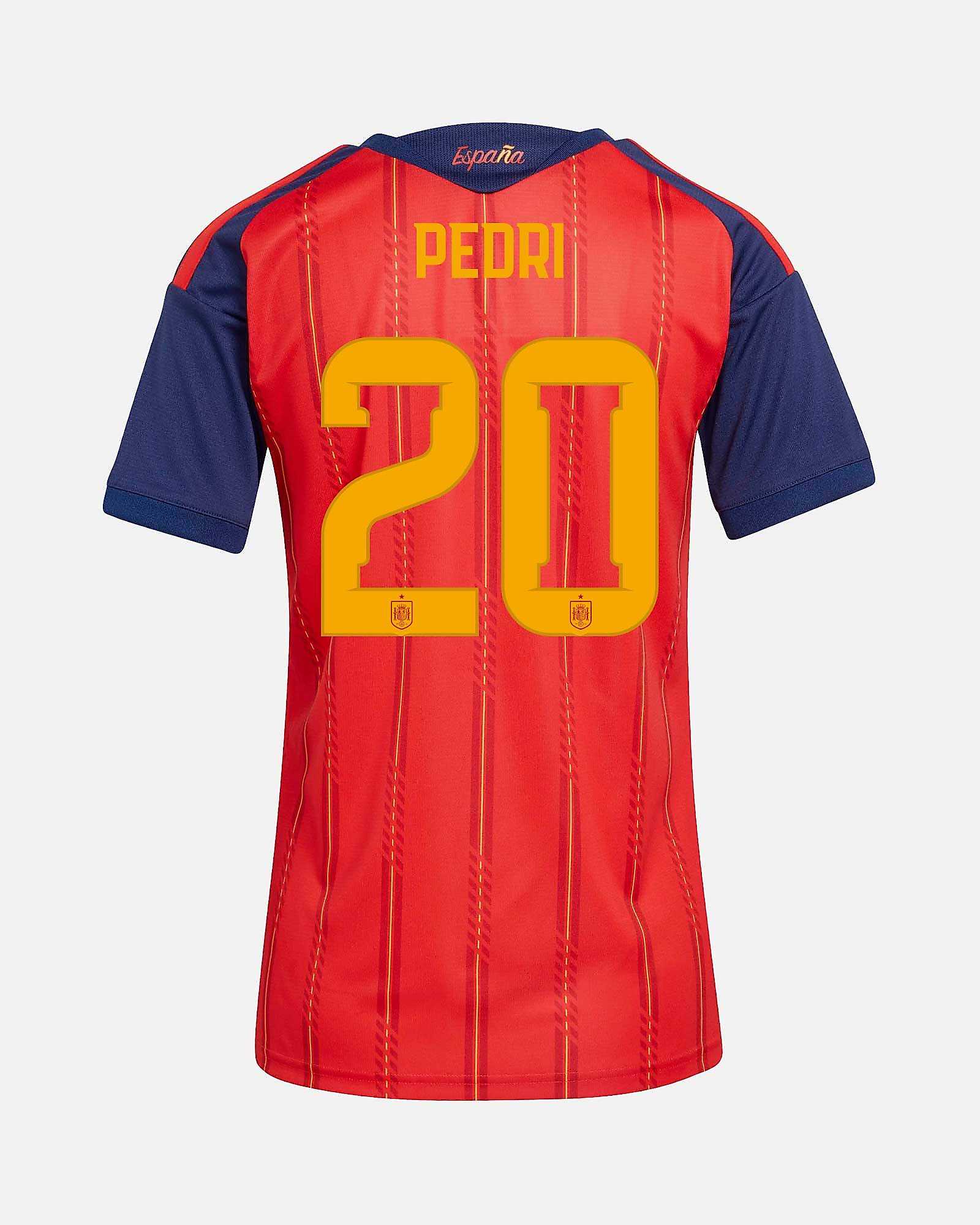 Camiseta 1ª España Mundial 2026 Pedri - Fútbol Factory