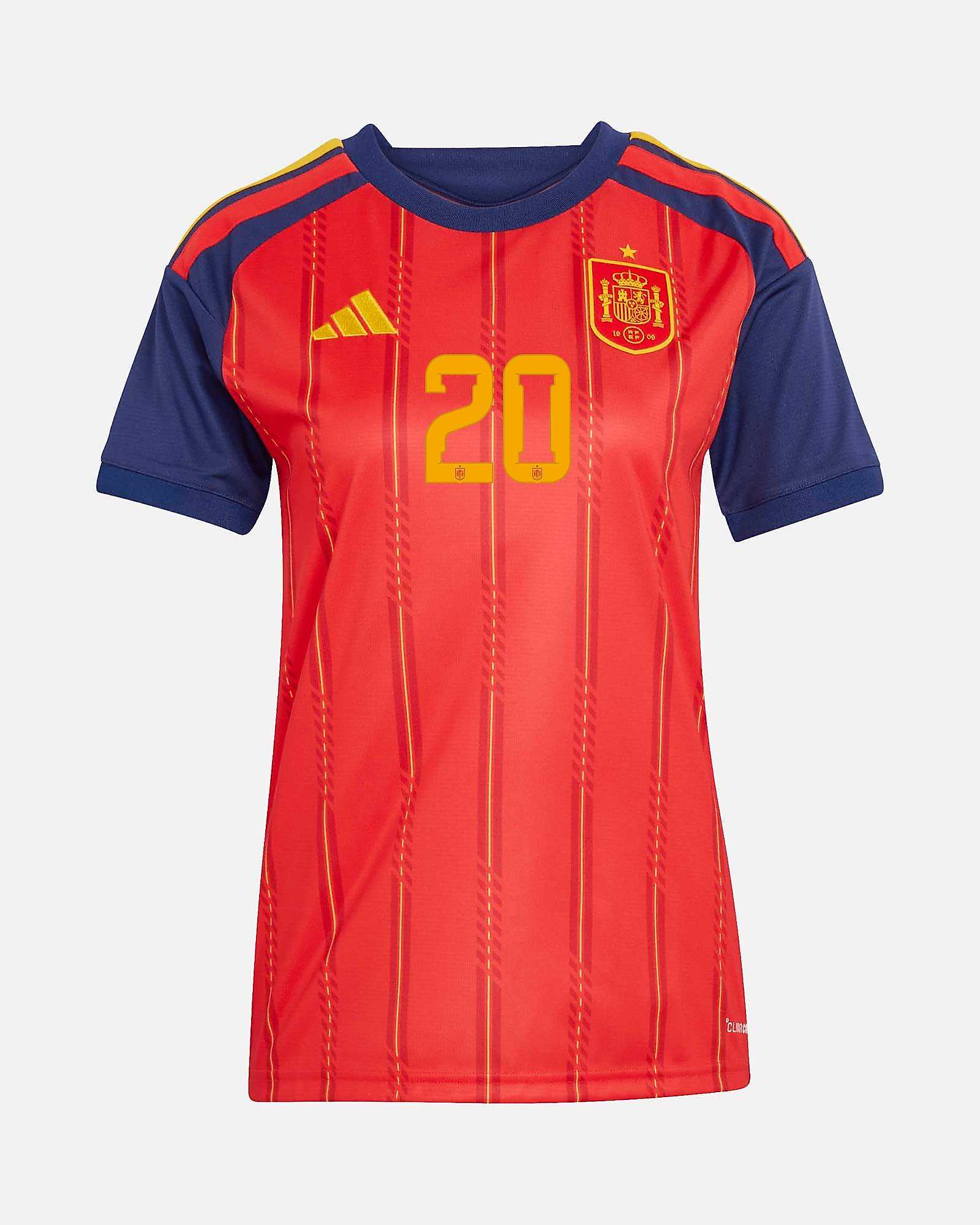 Camiseta 1ª España Mundial 2026 Pedri - Fútbol Factory