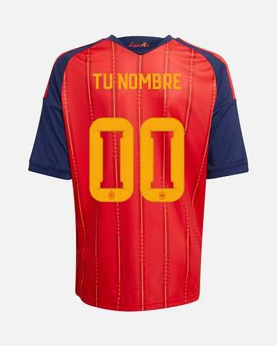 Camiseta 1ª España Mundial 2026 Personalizado