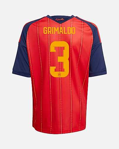Camiseta 1ª España Mundial 2026 Grimaldo