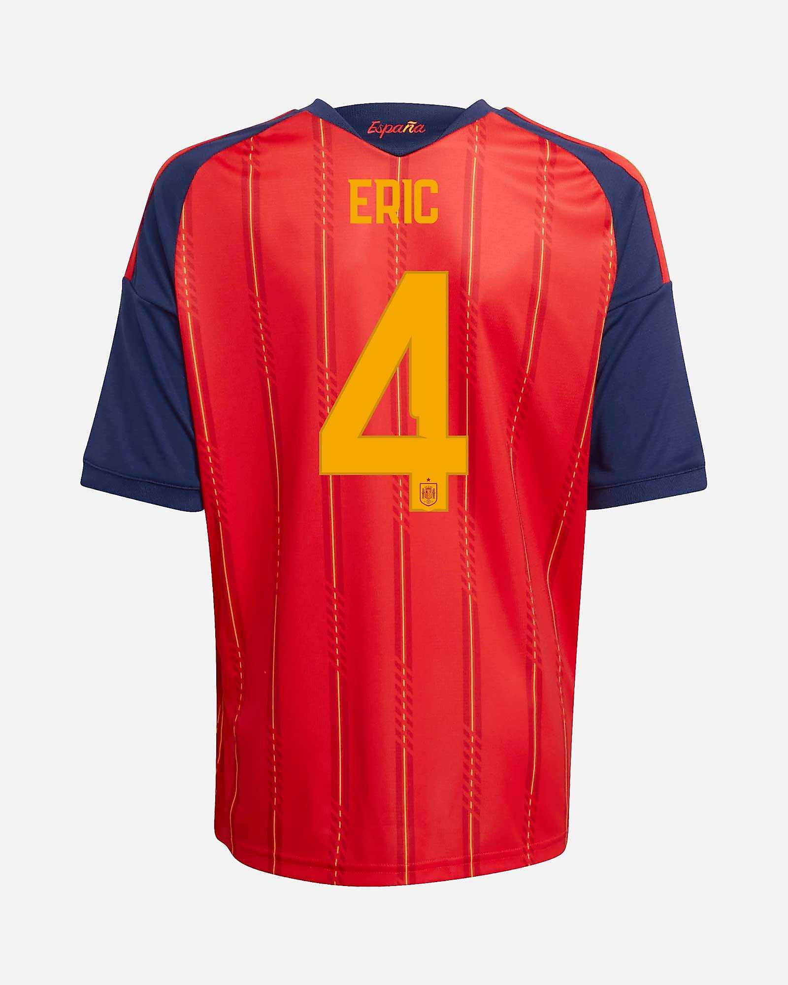 Camiseta 1ª España Mundial 2026 Eric Camiseta 1ª España Mundial 2026 Eric - Fútbol Factory