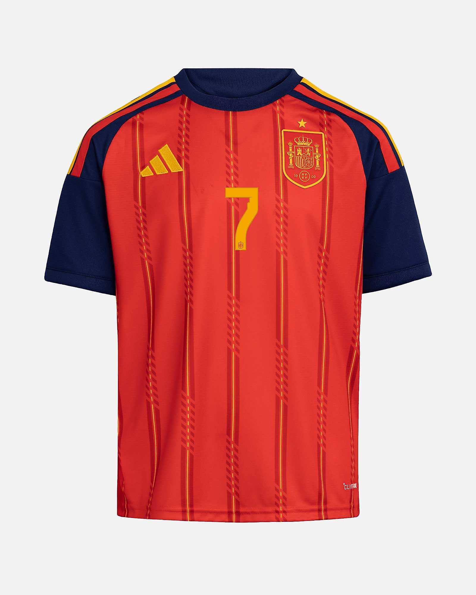 Camiseta 1ª España Mundial 2026 Ferran Camiseta 1ª España Mundial 2026 Ferran - Fútbol Factory