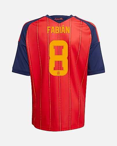 Camiseta 1ª España Mundial 2026 Fabián