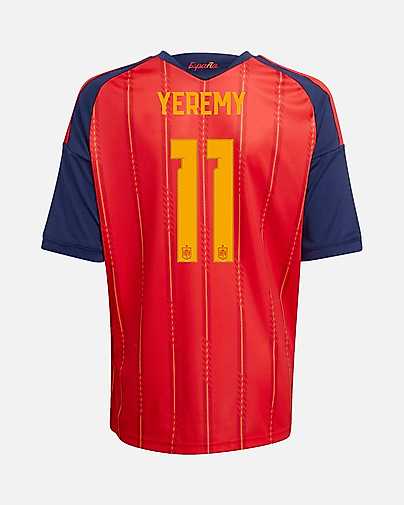 Camiseta 1ª España Mundial 2026 Yeremy