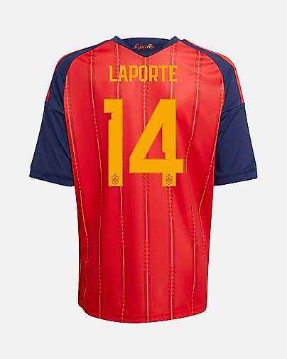 Camiseta 1ª España Mundial 2026 Laporte