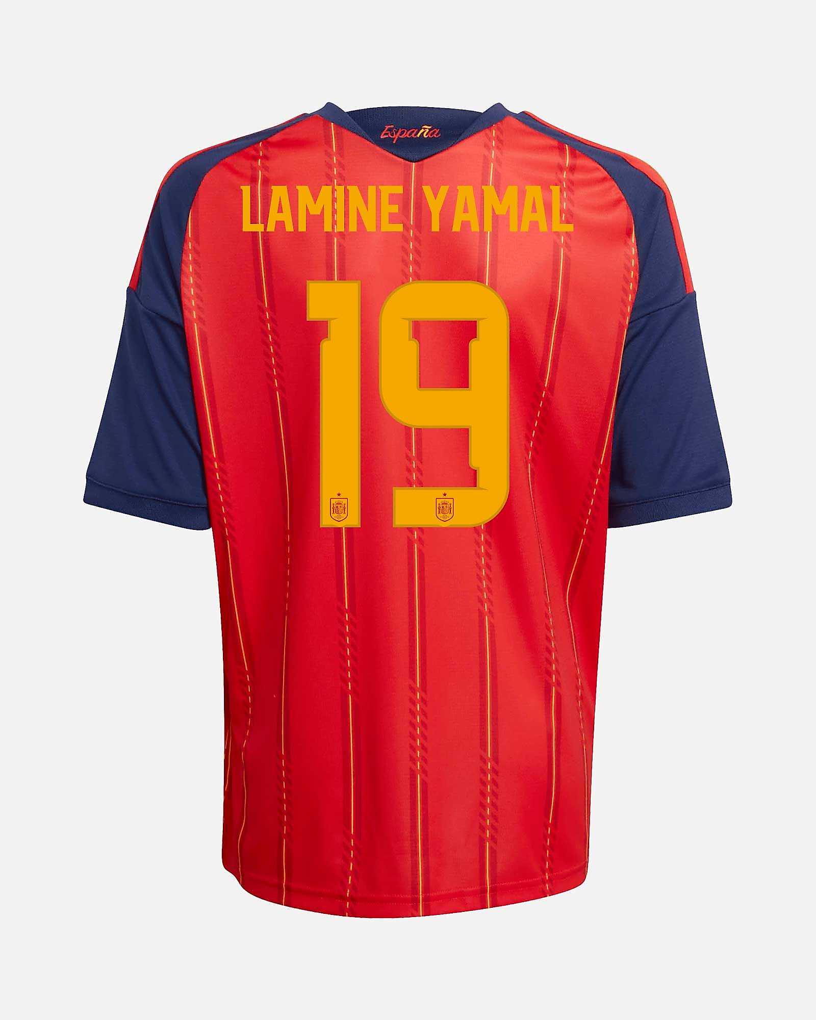 Camiseta 1ª España Mundial 2026 Lamine Yamal Camiseta 1ª España Mundial 2026 Lamine Yamal - Fútbol Factory