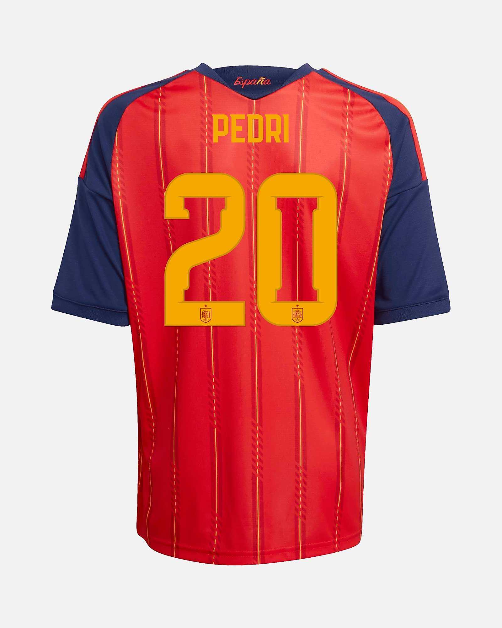 Camiseta 1ª España Mundial 2026 Pedri Camiseta 1ª España Mundial 2026 Pedri - Fútbol Factory
