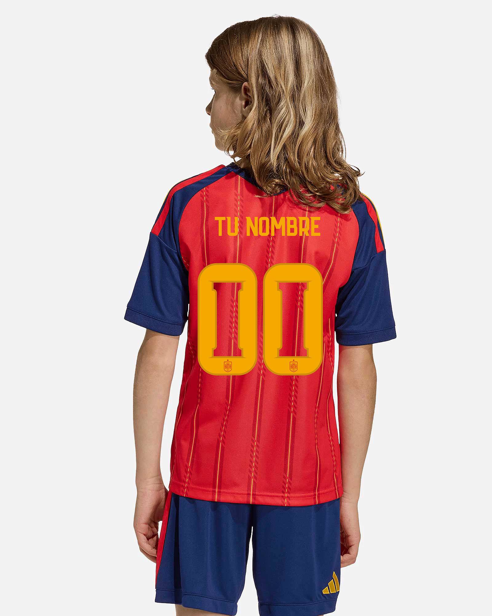 Conjunto 1ª España Mundial 2026 Personalizado - Fútbol Factory