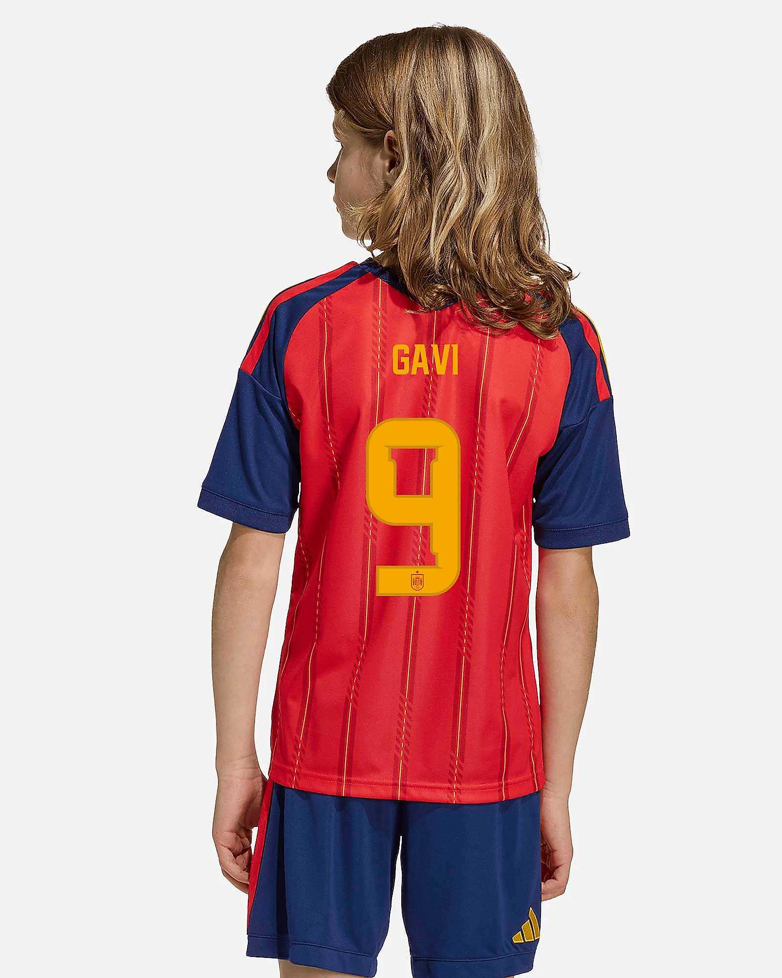 Conjunto 1ª España Mundial 2026 Gavi Conjunto 1ª España Mundial 2026 Gavi - Fútbol Factory