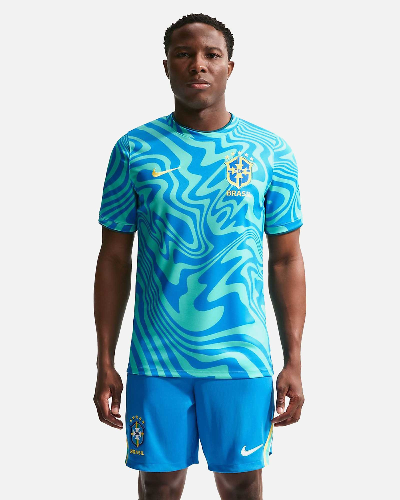 Camiseta de entrenamiento Brasil Academy Pro Dri-FIT - Fútbol Factory