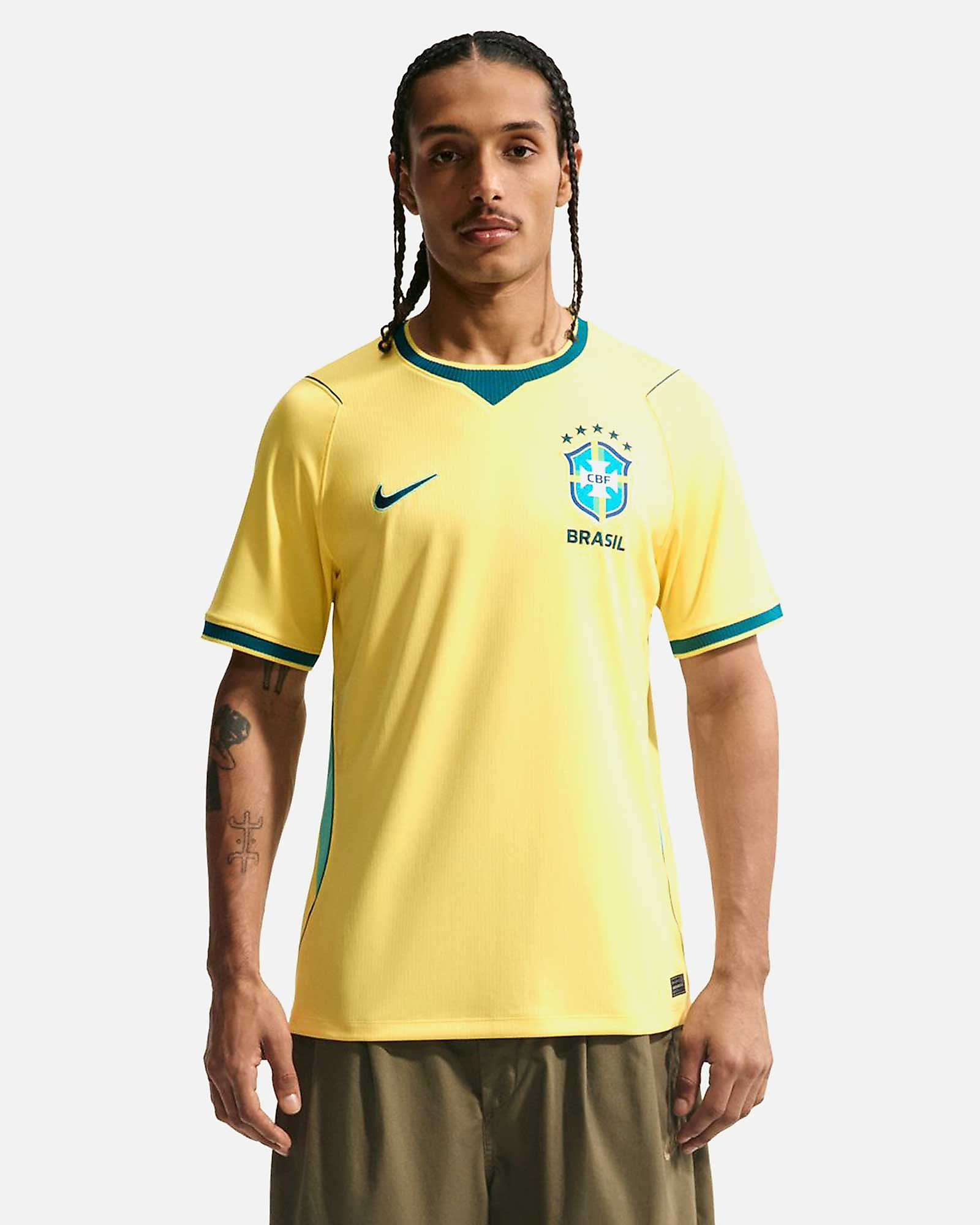 Camiseta 1ª Brasil Mundial 2026 - Fútbol Factory