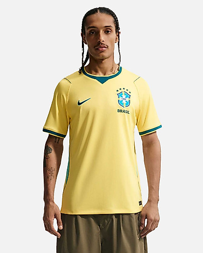 Camiseta 1ª Brasil Mundial 2026