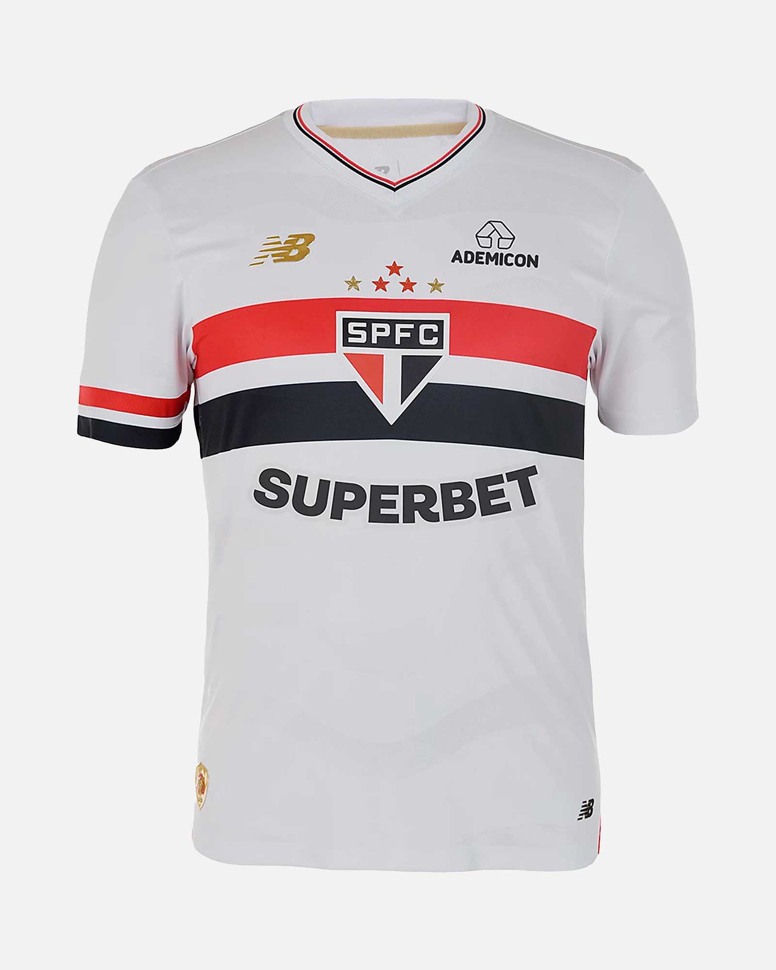 Camiseta 1ª Sao Paulo 2025/2026 - Fútbol Factory
