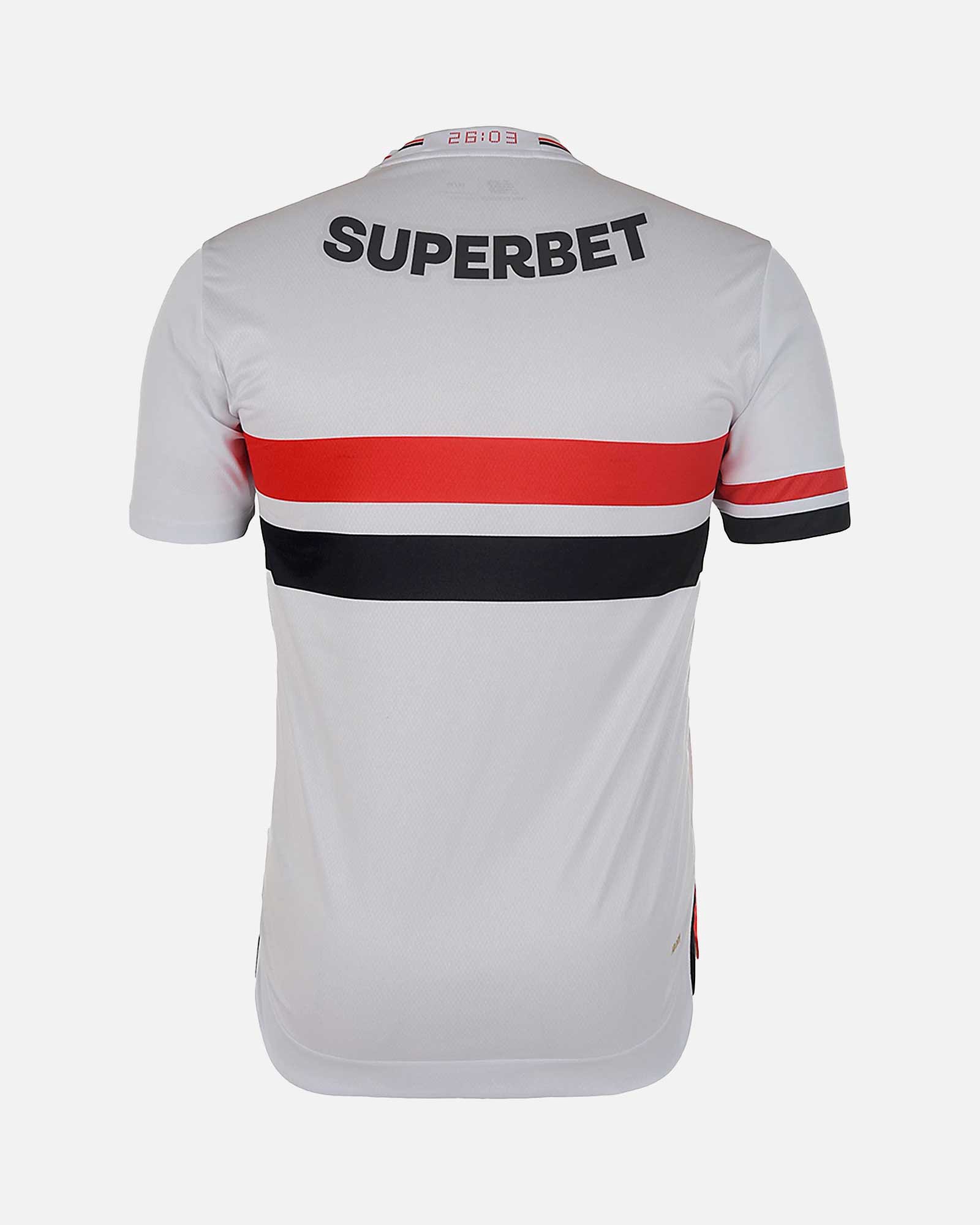 Camiseta 1ª Sao Paulo 2025/2026 - Fútbol Factory