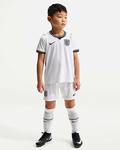 Conjunto Inglaterra 2026 Stadium Home 3 Peças