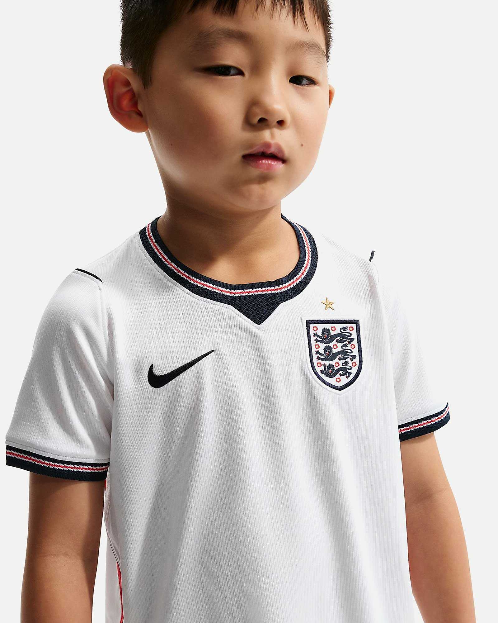 Conjunto Inglaterra 2026 Stadium Home 3 Peças - Fútbol Factory