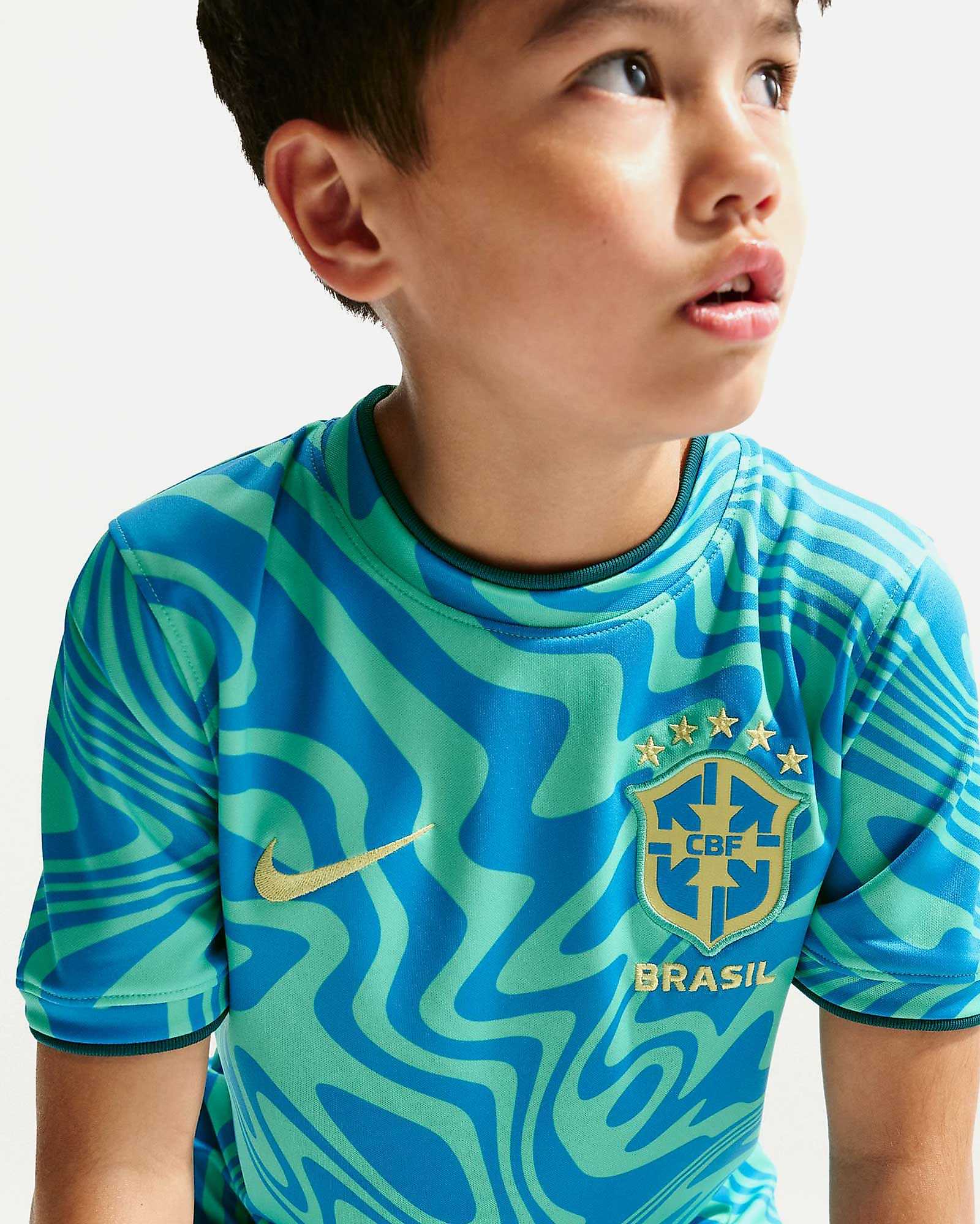 Camiseta entrenamiento Brasil Dri-FIT Camiseta entrenamiento Brasil Dri-FIT - Fútbol Factory