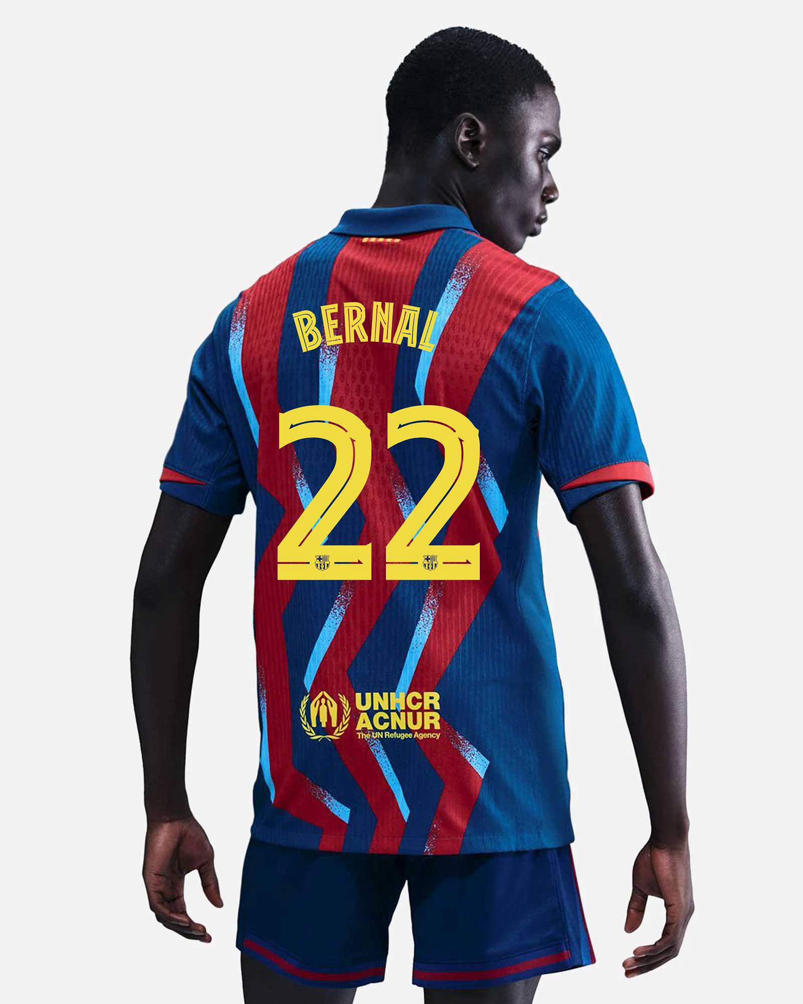 Camiseta 4ª FC Barcelona 2025/2026 Match Bernal Camiseta 4ª FC Barcelona 2025/2026 Match Bernal - Fútbol Factory