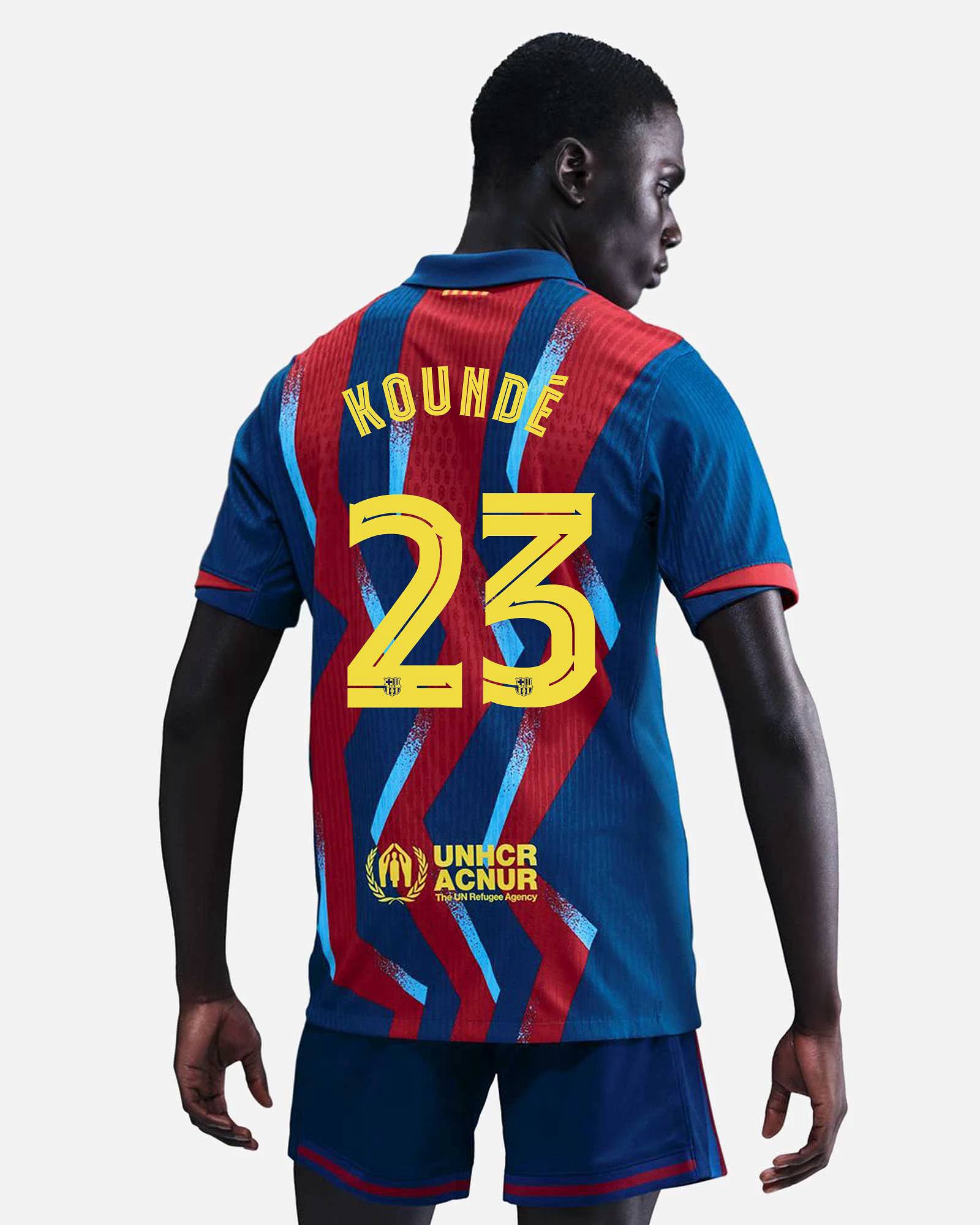 Camiseta 4ª FC Barcelona 2025/2026 Match Koundé Camiseta 4ª FC Barcelona 2025/2026 Match Koundé - Fútbol Factory