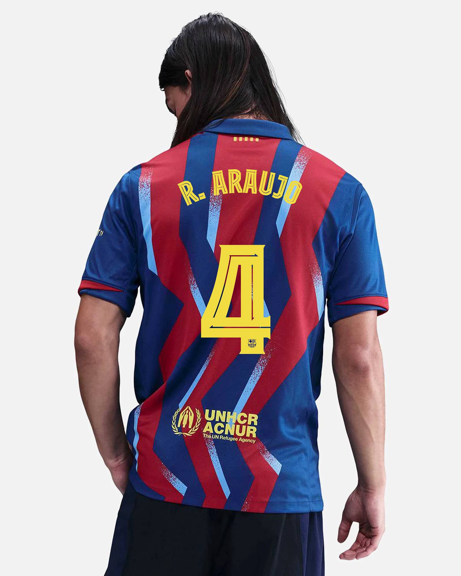 Camiseta 4ª FC Barcelona 2025/2026 R. Araujo Camiseta 4ª FC Barcelona 2025/2026 R. Araujo - Fútbol Factory