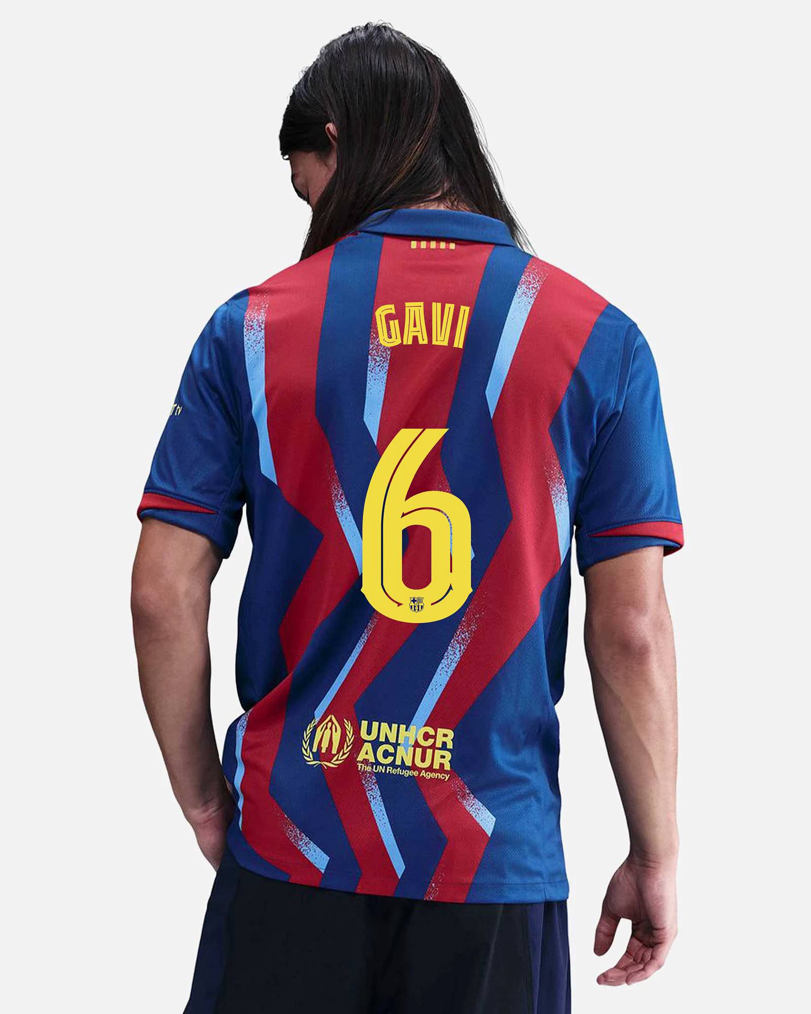 Camiseta 4ª FC Barcelona 2025/2026 Gavi Camiseta 4ª FC Barcelona 2025/2026 Gavi - Fútbol Factory