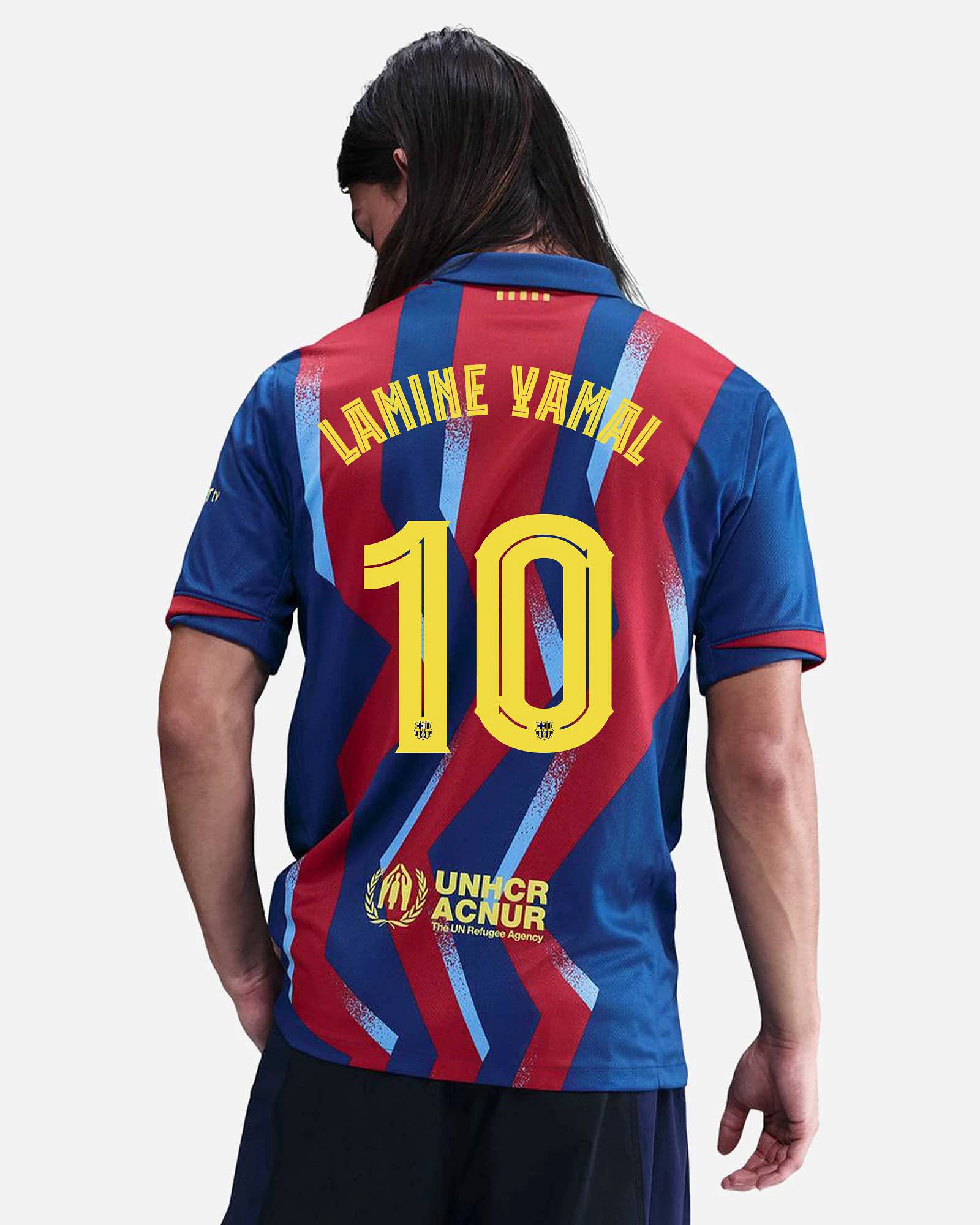 Camiseta 4ª FC Barcelona 2025/2026 Lamine Yamal Camiseta 4ª FC Barcelona 2025/2026 Lamine Yamal - Fútbol Factory