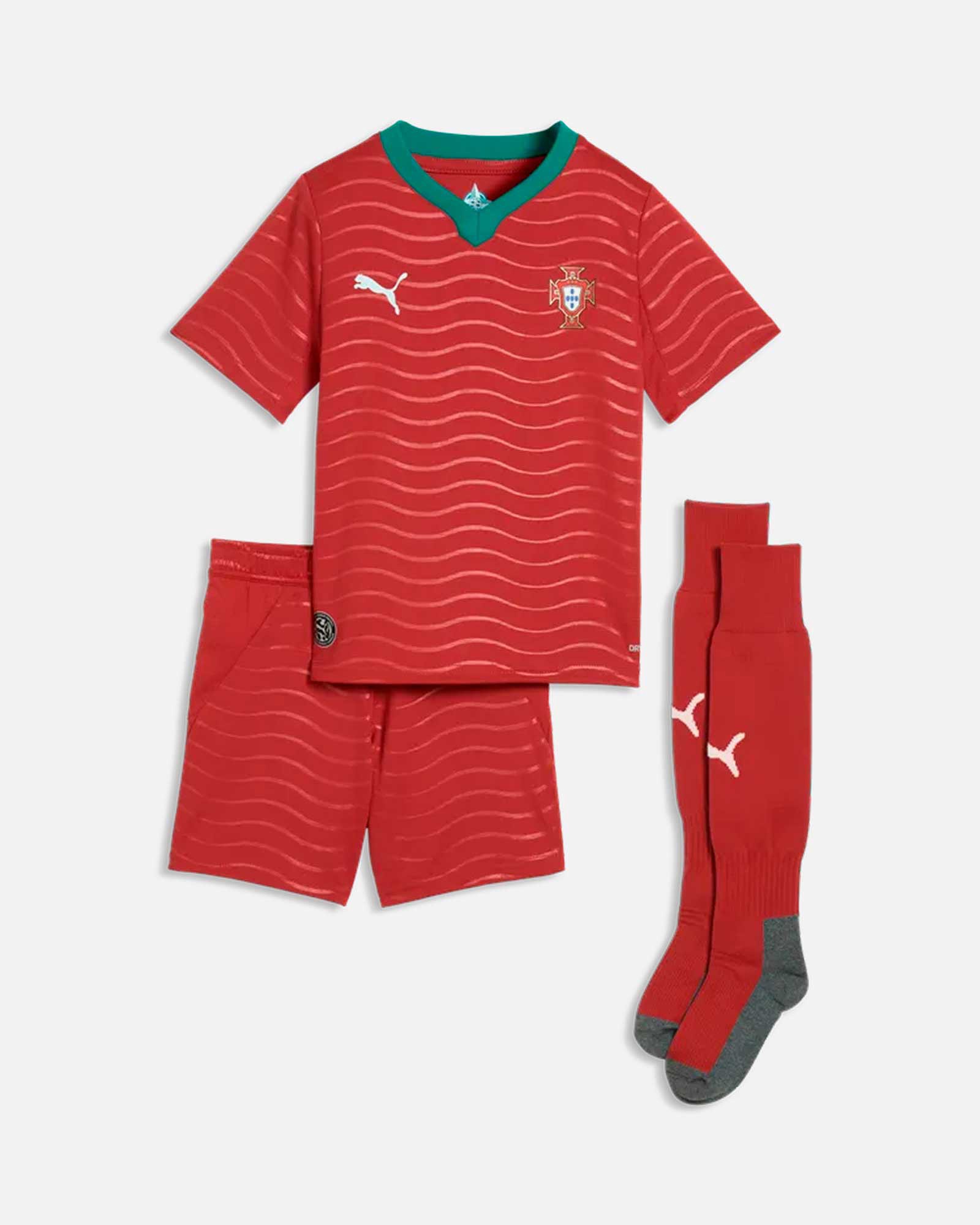 Mini conjunto 1ª Portugal Mundial 2026 Mini conjunto 1ª Portugal Mundial 2026 - Fútbol Factory